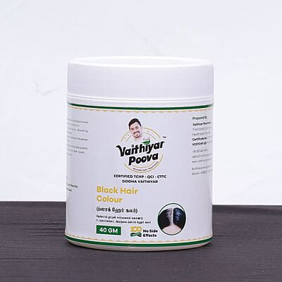 ப்ளாக் ஹேர் கலர் 40 g